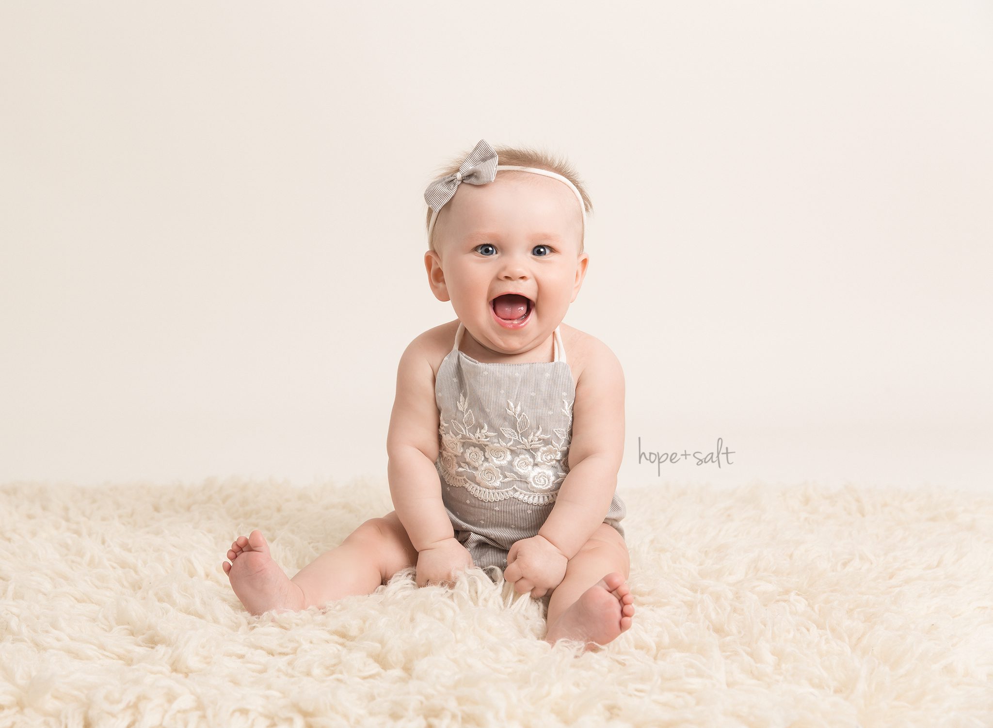 6-Month Old Emma | Waterdown Baby Photographer » Hope + Salt ...