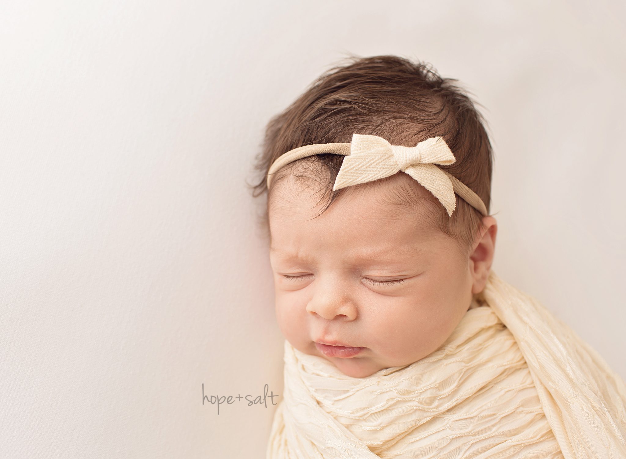 Baby Audrey Burlington Newborn Photographer Hope Salt Photography