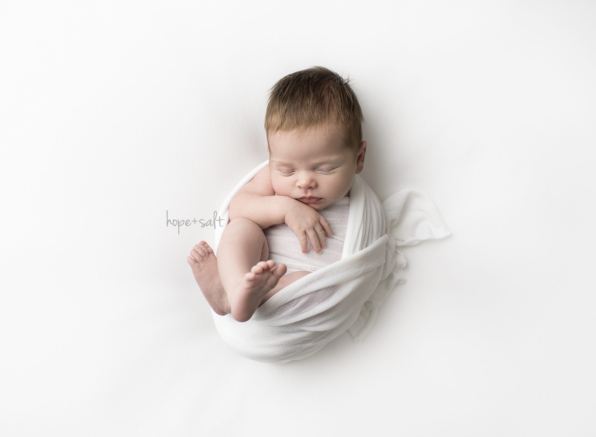 Natural and Simple Baby Girl Images – Burlington Newborn Photographer »  Hope + Salt Photography